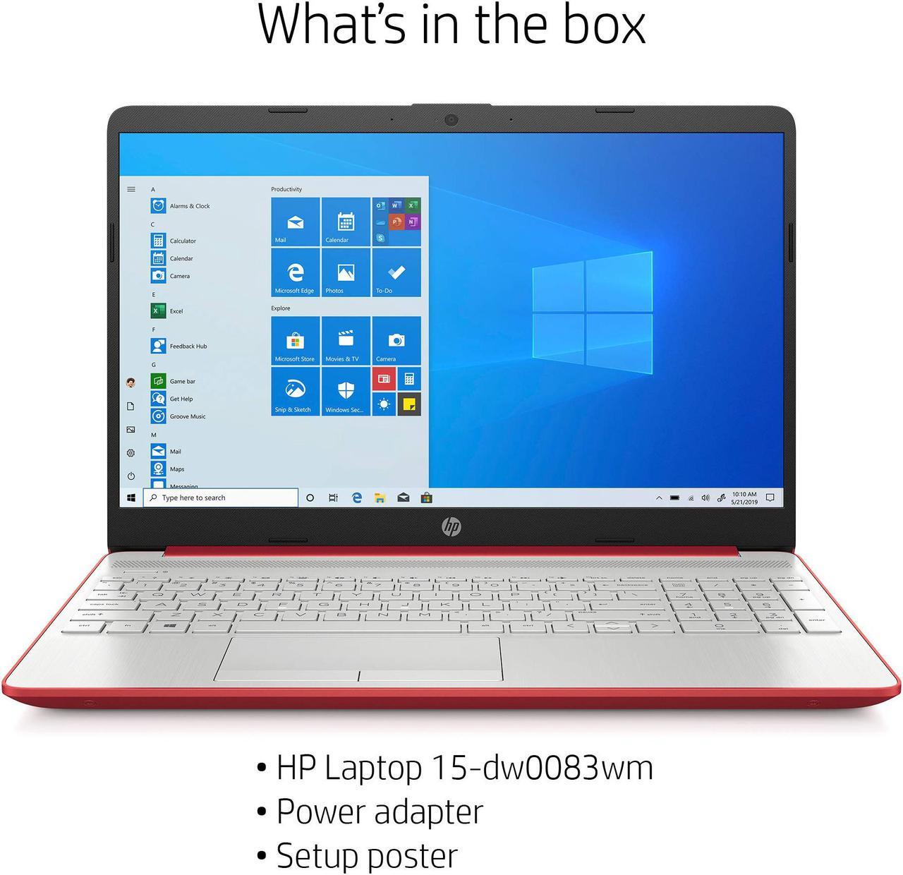 Alt view image 4 of 7 - Newest HP Pavilion Intel Pentium Silver N5000 4GB 128GB SSD Windows 10 Laptop Red (1A493UA#ABA)