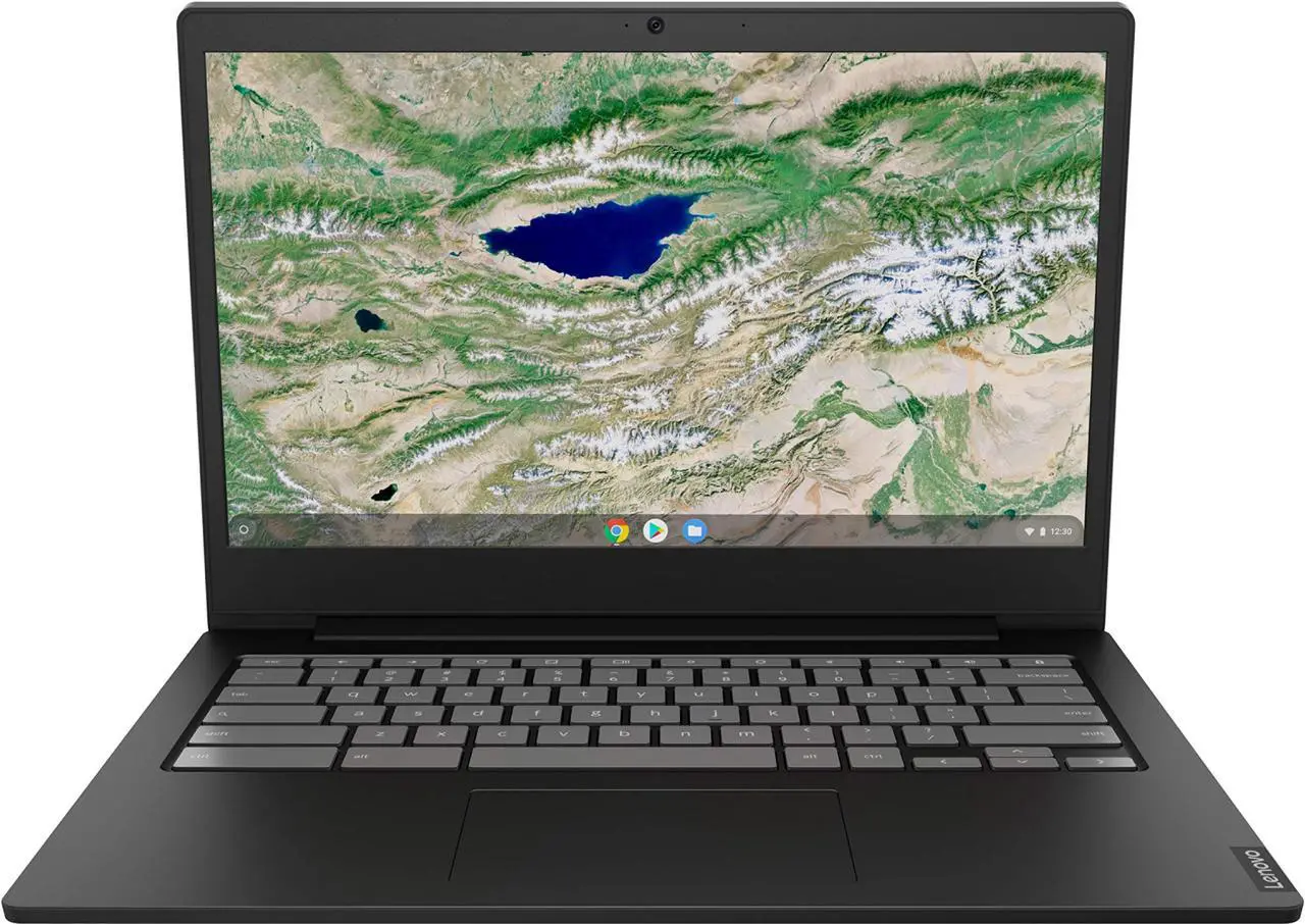 Alt view image 6 of 6 - Lenovo Chromebook S340-14 Touch 81V30000US 14" Touchscreen Chromebook - 1920 x 1080 - Celeron N4000-4 GB RAM - 32 GB Flash Memory - Onyx Black - Chrome OS - Intel UHD Gra (81V30000US)