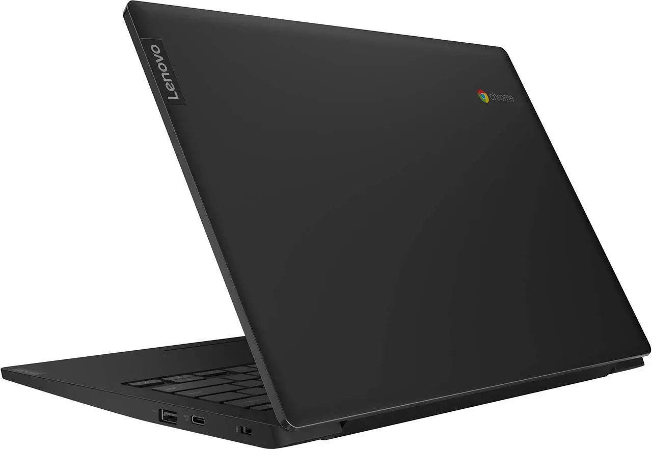 Alt view image 3 of 6 - Lenovo Chromebook S340-14 Touch 81V30000US 14" Touchscreen Chromebook - 1920 x 1080 - Celeron N4000-4 GB RAM - 32 GB Flash Memory - Onyx Black - Chrome OS - Intel UHD Gra (81V30000US)