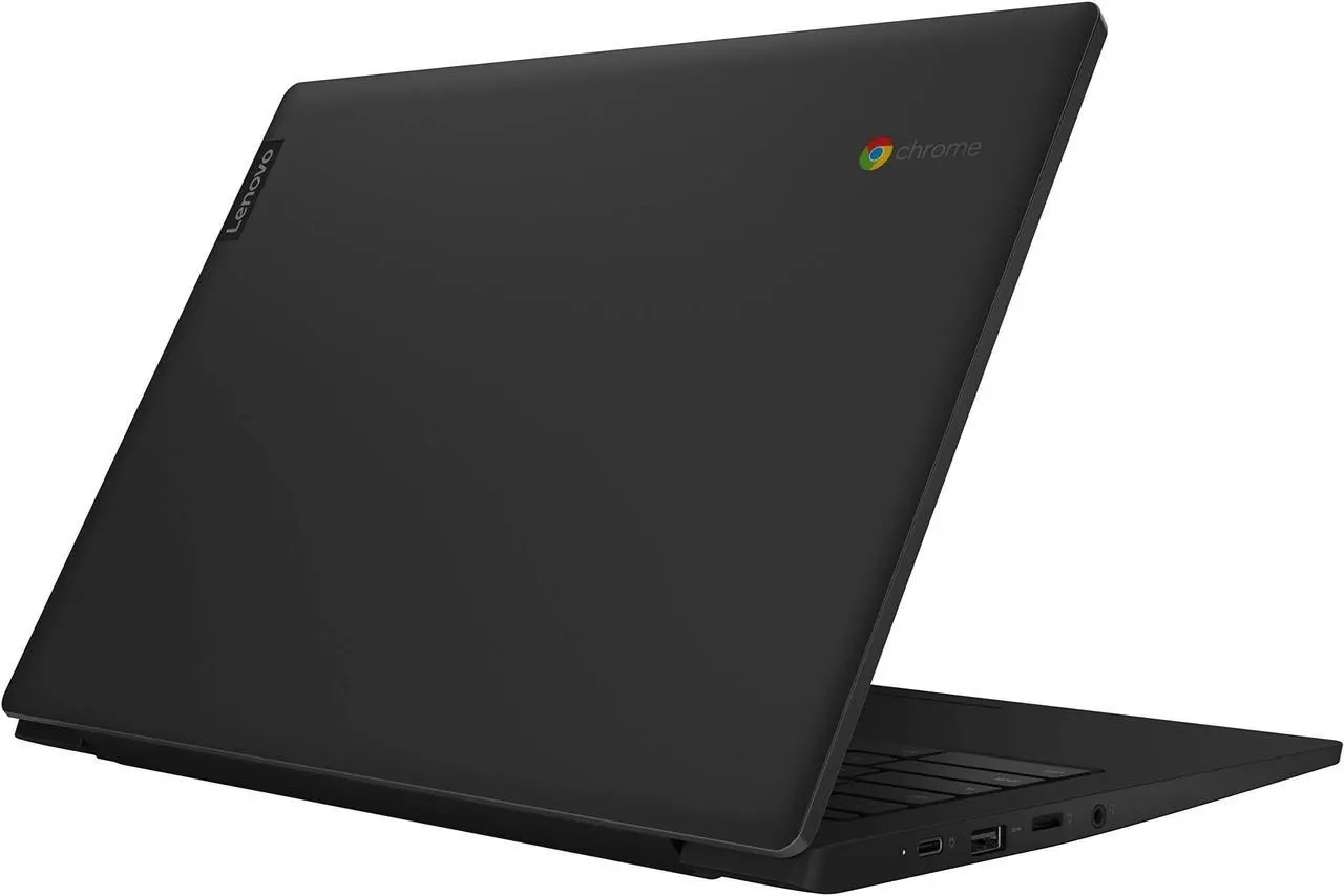 Alt view image 2 of 6 - Lenovo Chromebook S340-14 Touch 81V30000US 14" Touchscreen Chromebook - 1920 x 1080 - Celeron N4000-4 GB RAM - 32 GB Flash Memory - Onyx Black - Chrome OS - Intel UHD Gra (81V30000US)
