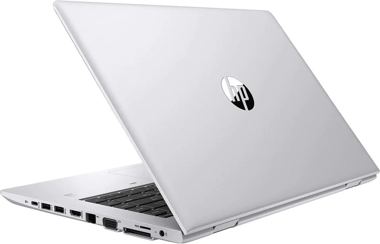 Alt view image 3 of 5 - HP ProBook 640 G5 14" Laptop, Intel i5-8365U, 8GB RAM, 256GB SSD, Intel UHD Graphics 620, Windows 10 Pro 64-Bit (7HV85UT#ABA) (7HV85UT#ABA)
