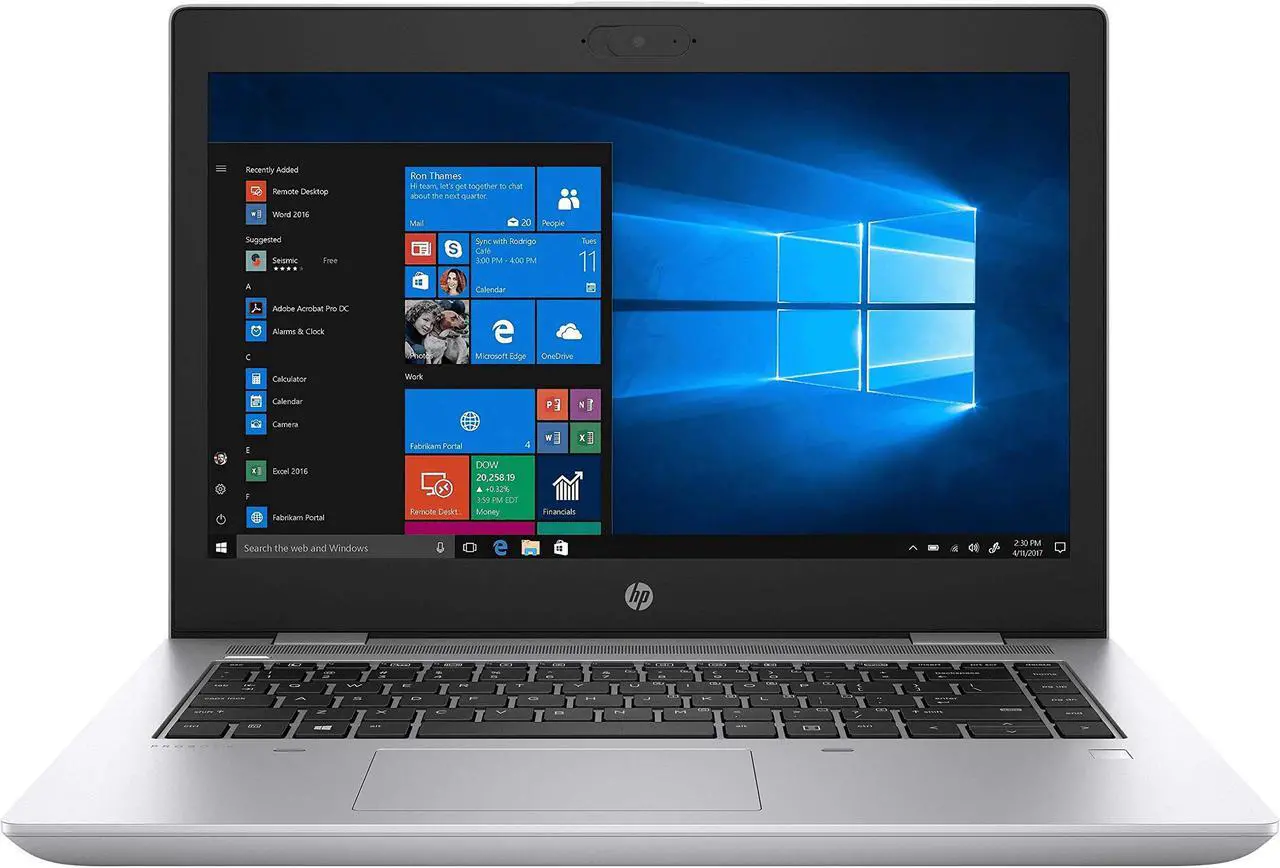 Main image of HP ProBook 640 G5 14" Laptop, Intel i5-8365U, 8GB RAM, 256GB SSD, Intel UHD Graphics 620, Windows 10 Pro 64-Bit (7HV85UT#ABA) (7HV85UT#ABA)
