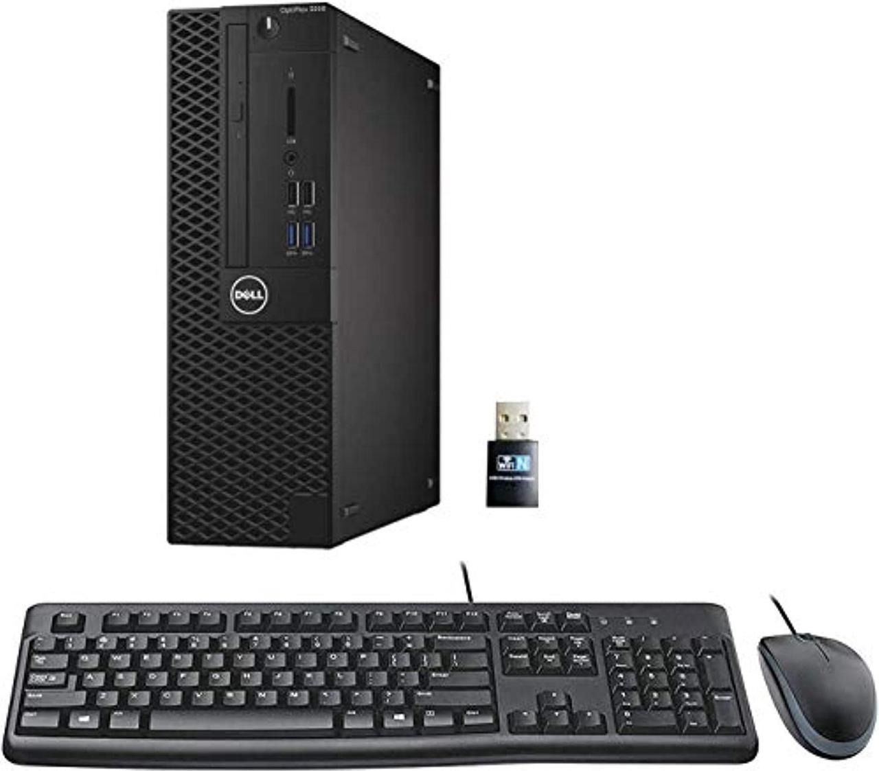 Dell Optiplex 3050 SFF Desktop PC, Intel i5-6500 3.2GHz 4 Core, 16GB DDR4, 512GB SSD, WiFi, Win 10 Pro, Keyboard, Mouse (Renewed)