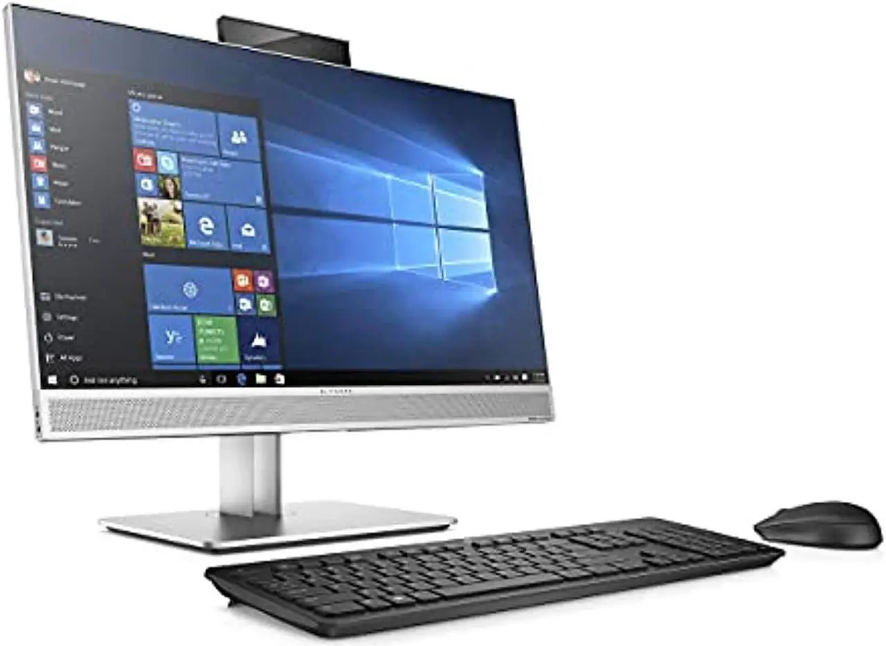 Alt view image 2 of 5 - HP EliteOne 800 G5 24-inch All-in-One Touchscreen PC (i5-9500, 256GB SSD, 8GB RAM) Windows 10 Pro (Renewed) (2D9S5UW#ABA-cr)