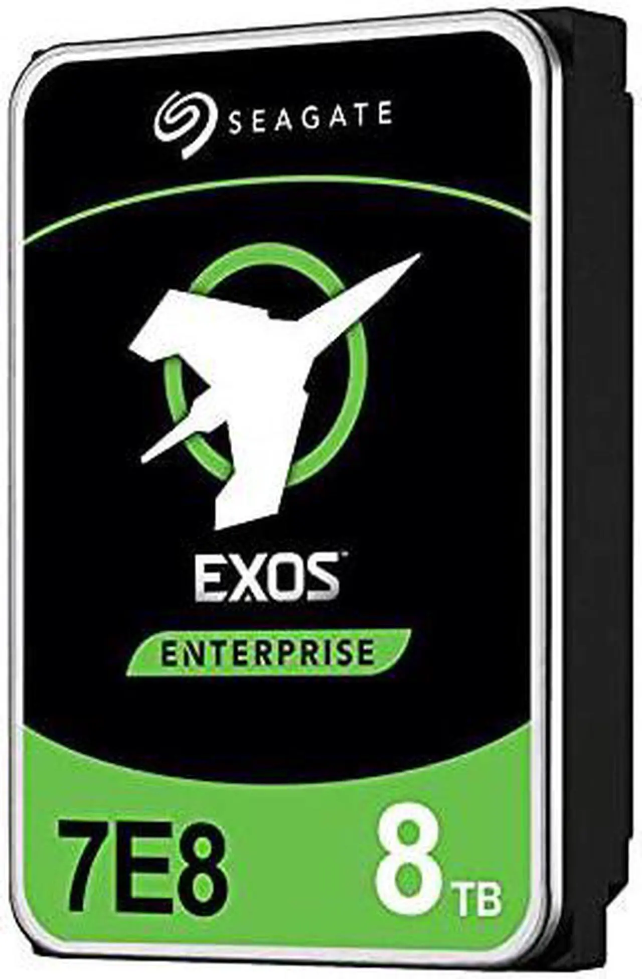 Main image of Seagate Exos 7E8 8TB Enterprise Capacity HDD - 7200 RPM, 256MB Cache, SATA III 6 Gb/s Interface, 3.5" Internal Hard Drive, Crypto Chia Mining - ST8000NM0055