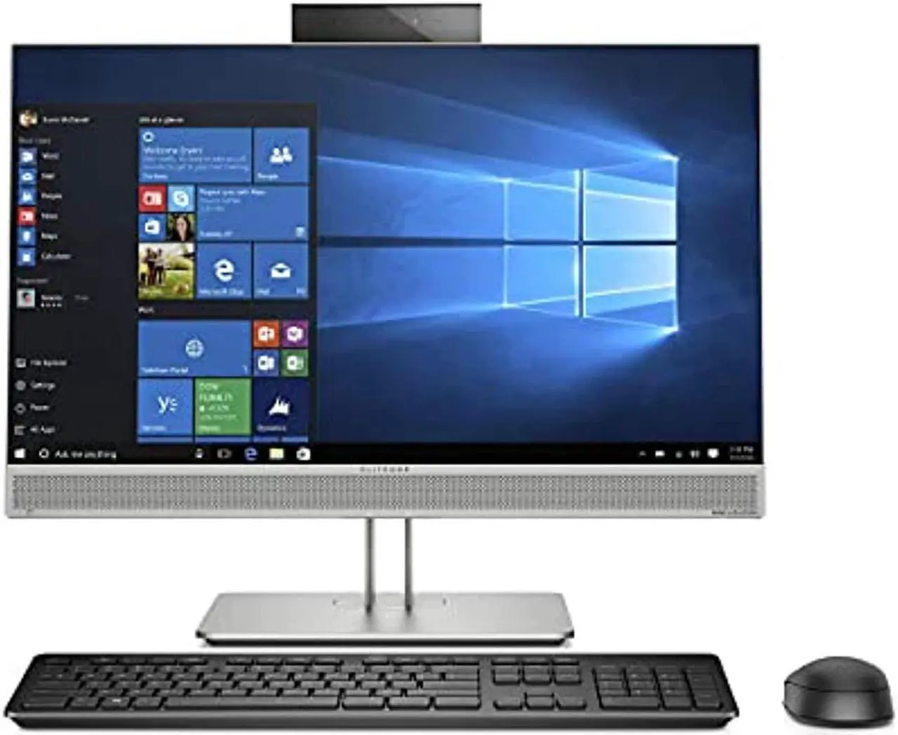 Main image of HP EliteOne 800 G5 24-inch All-in-One Touchscreen PC (i5-9500, 256GB SSD, 8GB RAM) Windows 10 Pro (Renewed) (2D9S5UW#ABA-cr)
