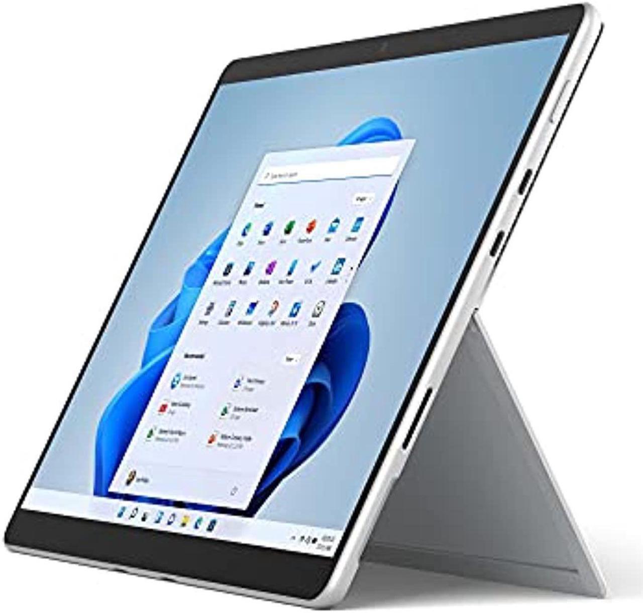 Main image of Microsoft Surface Pro 8-13" Touchscreen - Intel® Evo Platform Core? i5-8GB Memory - 512GB SSD - Device Only - Platinum (Latest Model) (EBP-00001)