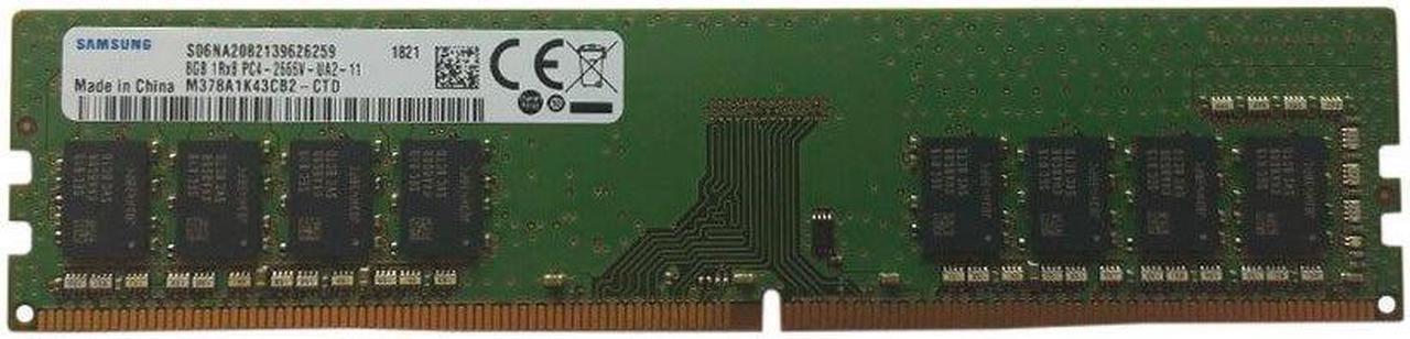 Main image of Samsung 8GB DDR4 PC4-21300, 2666MHZ, 288 PIN DIMM, 1.2V, CL 19 desktop ram memory module