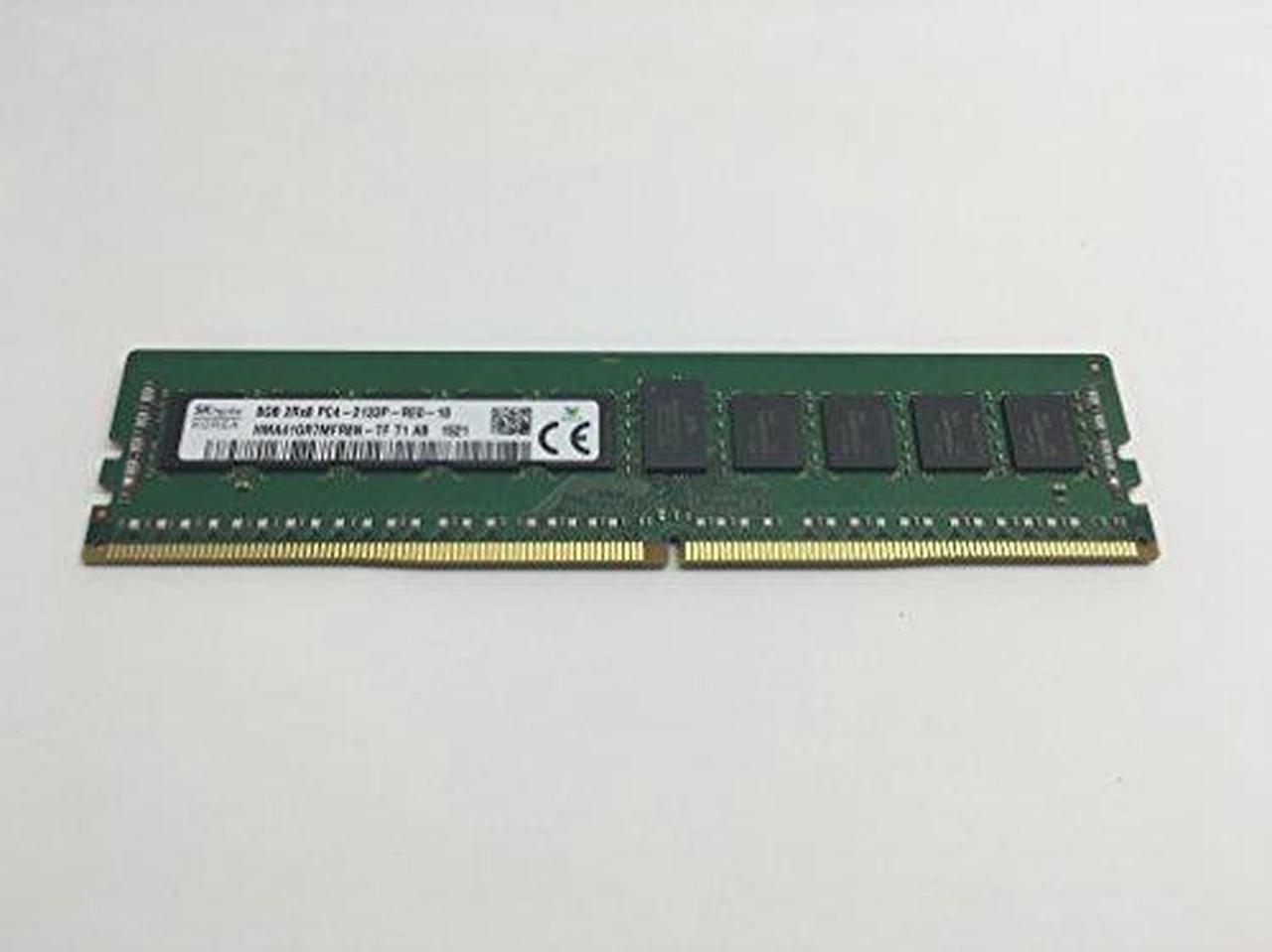 Main image of Hynix Server Memory 8GB PC4-17000 DDR4-2133MHz ECC Registered CL15 288-Pin DIMM 1.2V Dual Rank Memory Module Mfr P/N HMA41GR7MFR8N-TF