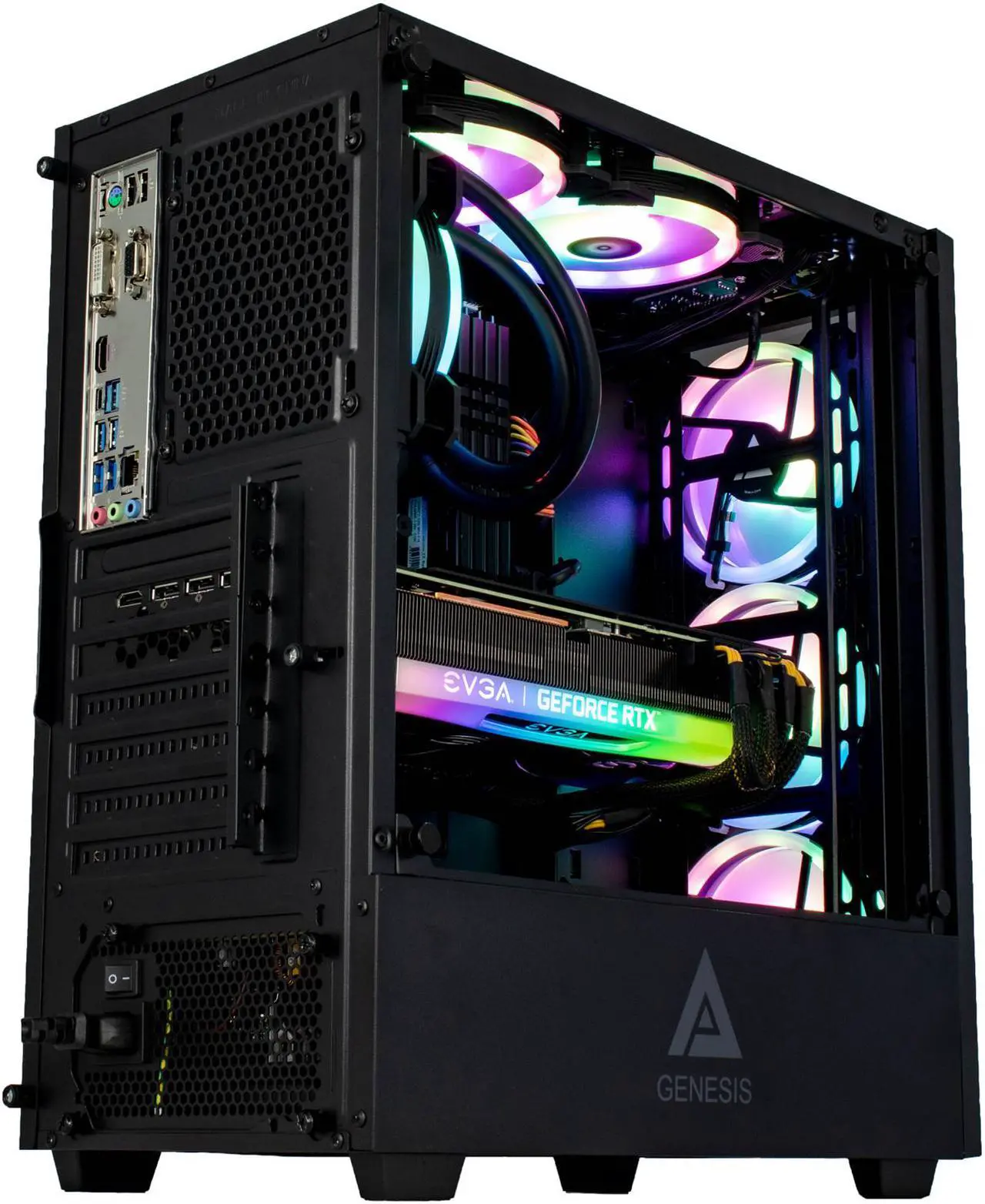 Alt view image 2 of 7 - Cobratype Parias Gaming Desktop PC - Intel i9-10900F, RTX 3060, 32 GB DDR4, 2 TB NVMe, AIO Liquid Cooler, Windows 11 Home