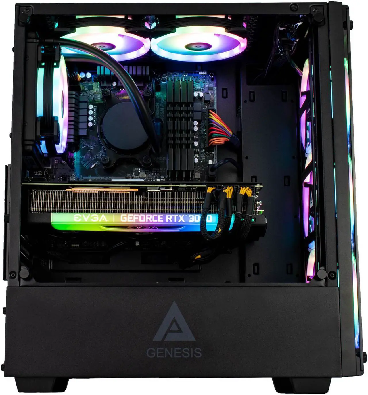 Alt view image 3 of 7 - Cobratype Parias Gaming Desktop PC - Intel i9-10900F, RTX 3060, 32 GB DDR4, 2 TB NVMe, AIO Liquid Cooler, Windows 11 Home
