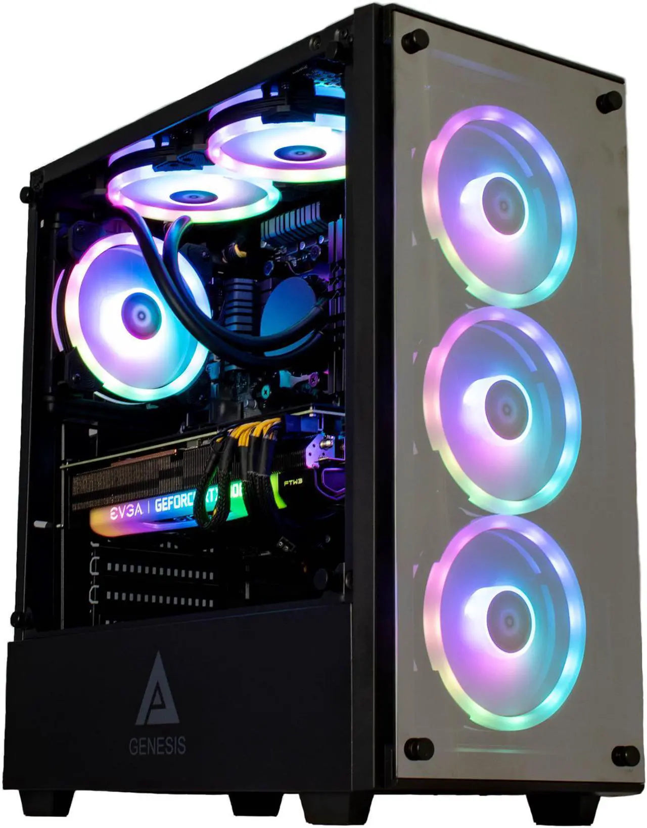 Main image of Cobratype Parias Gaming Desktop PC - Intel i9-10900F, RTX 3060, 32 GB DDR4, 2 TB NVMe, AIO Liquid Cooler, Windows 11 Home