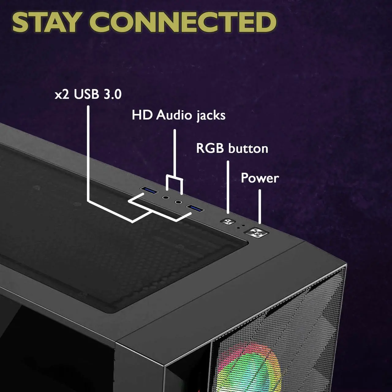 Alt view image 4 of 7 - Cobratype Python Gaming PC - Intel Core i7-13700F, RTX 4060, Liquid Cooled, 32GB DDR5 RAM, 2TB NVMe, Windows 11 Home - Gaming Desktop