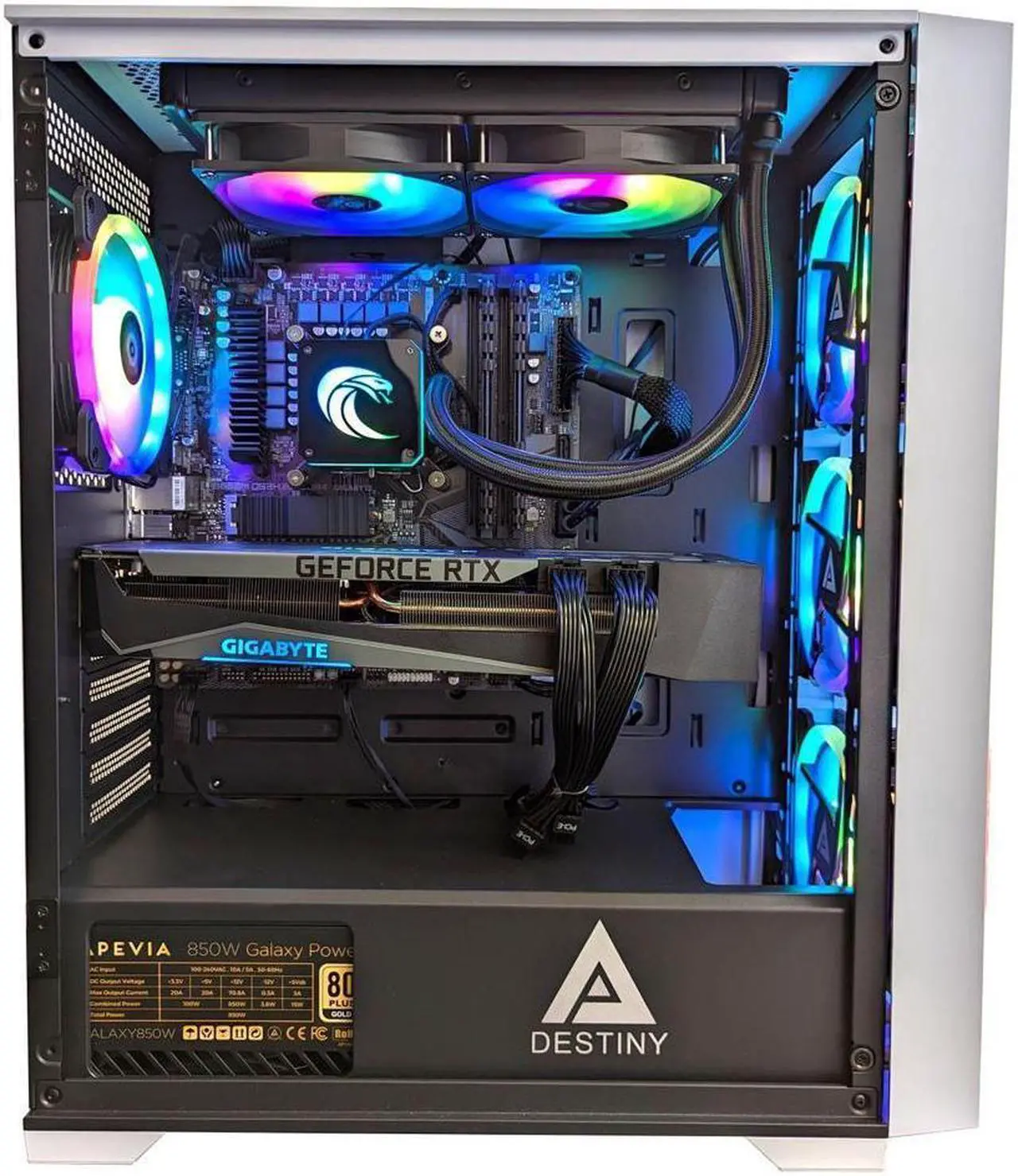 Alt view image 2 of 5 - Cobratype Boomslang Gaming Desktop PC - Intel Core i7 12700KF, NVIDIA RTX 3060, 32 GB DDR4, 1 TB NVMe, AIO Liquid Cooler, Windows 11 Home