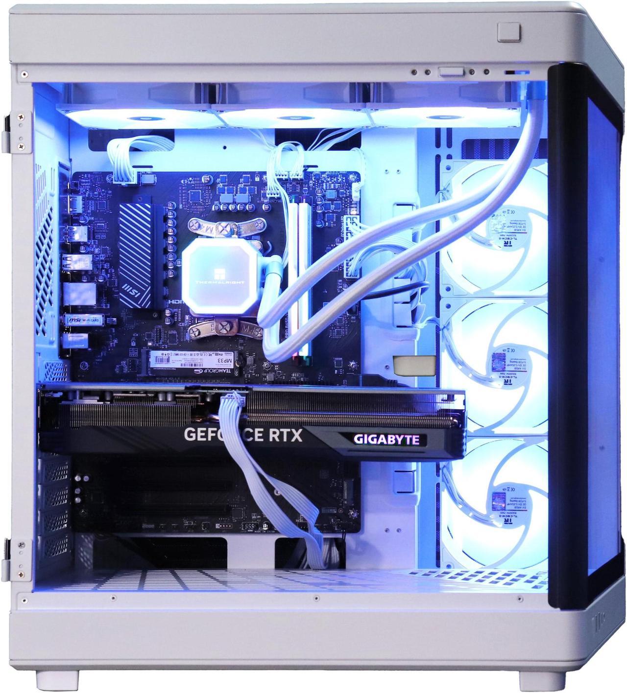 Alt view image 2 of 6 - Cobratype Ghost Gaming PC - Ryzen 9 9900X, RTX 5080, 360mm AIO Liquid Cooler, 64 GB DDR5 RAM, 2 TB NVMe, Windows 11