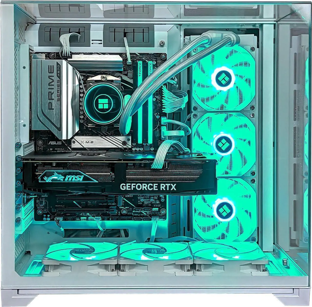 Alt view image 2 of 6 - Cobratype Venom E Gaming PC - Ryzen 5 9600X, RTX 5060 Ti 8GB, 360mm AIO Liquid Cooler, 32 GB DDR5 RAM, 1 TB NVMe, Windows 11