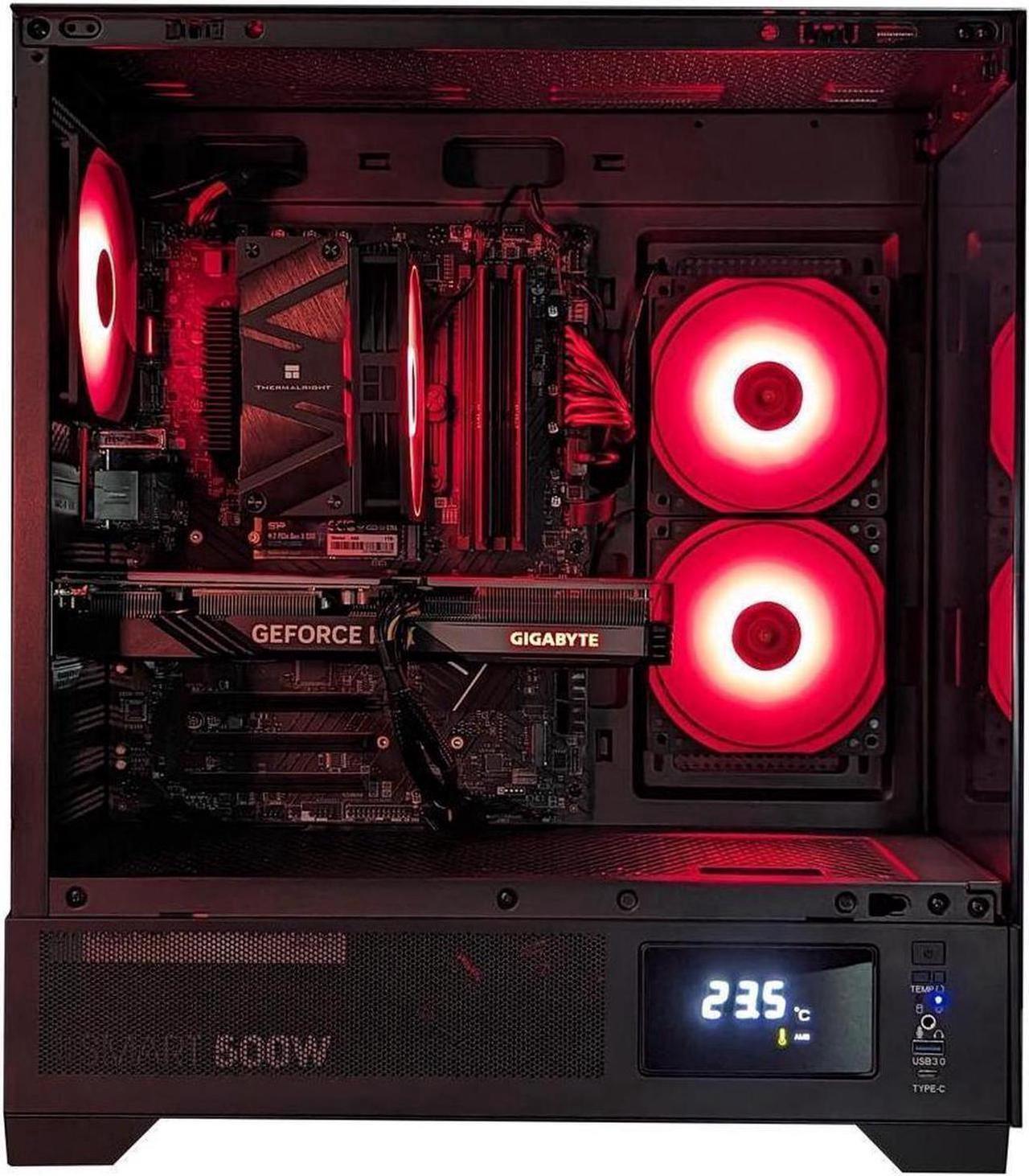 Alt view image 2 of 6 - Cobratype Pilot Gaming PC, Ryzen 5 9600X 3.90 GHz (Up to 5.4 GHz), NVIDIA RTX 5070, 12GB GDDR7, DLSS 4, AI Enhancement Ready, 1TB NVMe SSD, 32GB DDR5, Wi-Fi, Win 11 Home