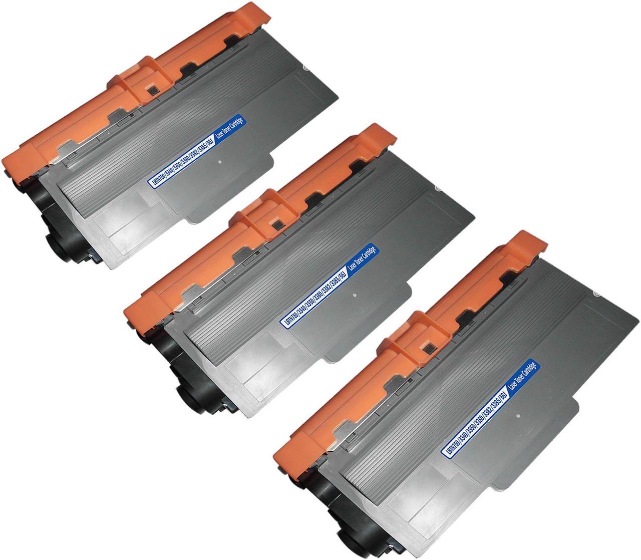 NEW SUPERIOR QUALITY! Brother TN750 Black Compatible Toner Cartridge (3 PACK)