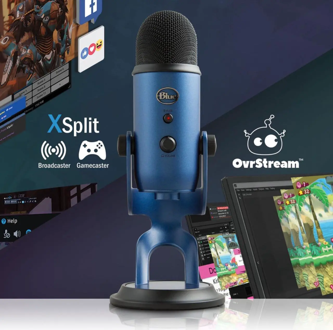 Alt view image 5 of 5 - Blue Microphones - Yeti Streamer Bundle