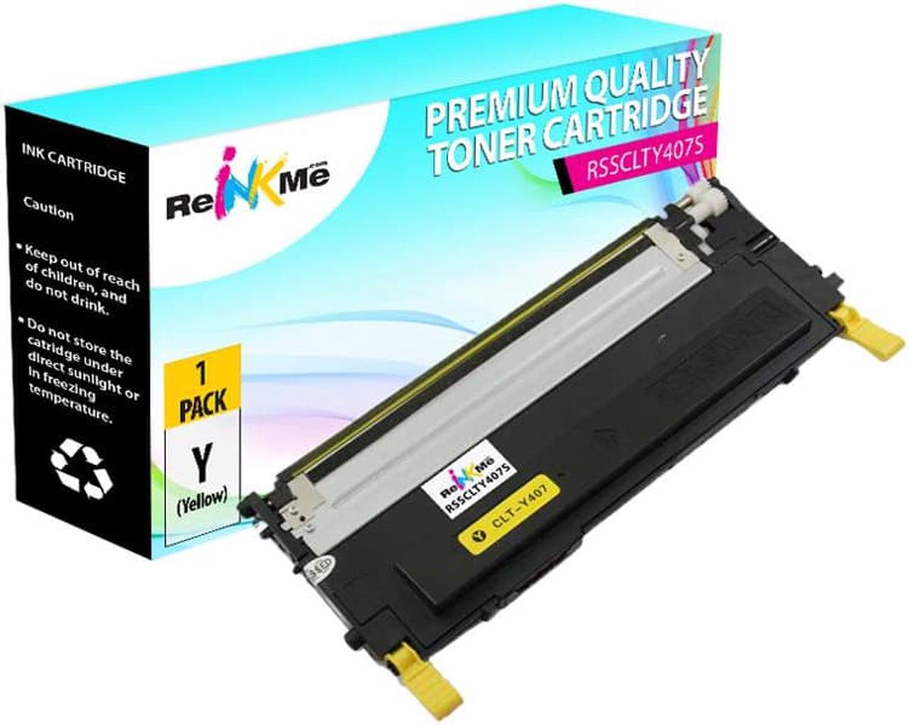 Main image of ReInkMe Compatible Y407S Yellow Toner Cartridge for Samsung CLP-325 CLX-3185FW
