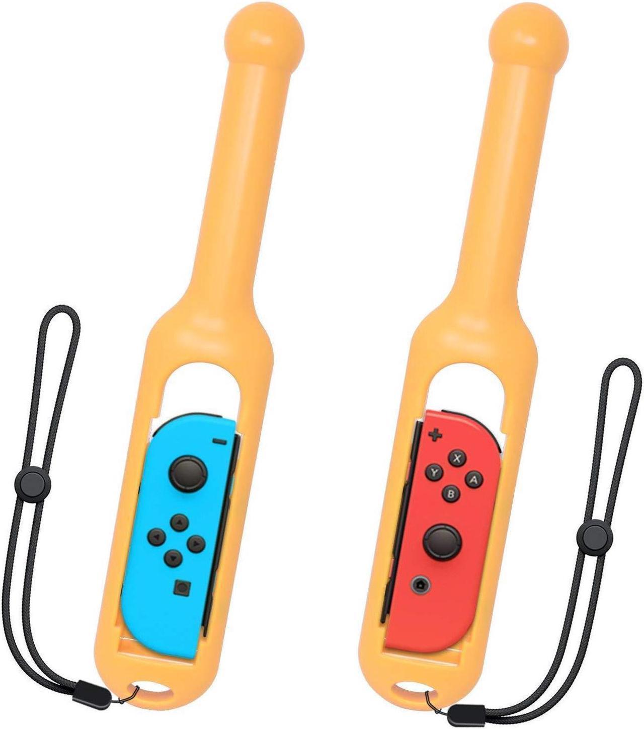 2 x Drumstick Game Handle Grip Controller for Nintendo Switch Joy-Con Controller