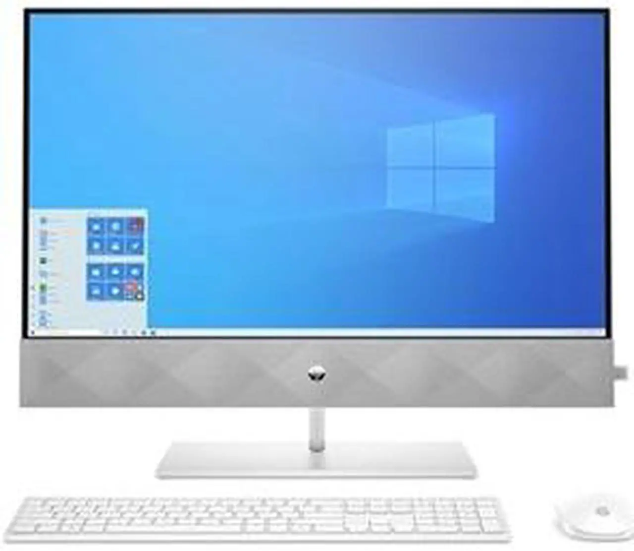 Alt view image 5 of 14 - HP All-in-One Computer Pavilion 27-d1340t Intel Core i7-11700T 16GB DDR4 1TB HDD 256GB PCIe SSD 27" Touchscreen Windows 10 Home 64-bit