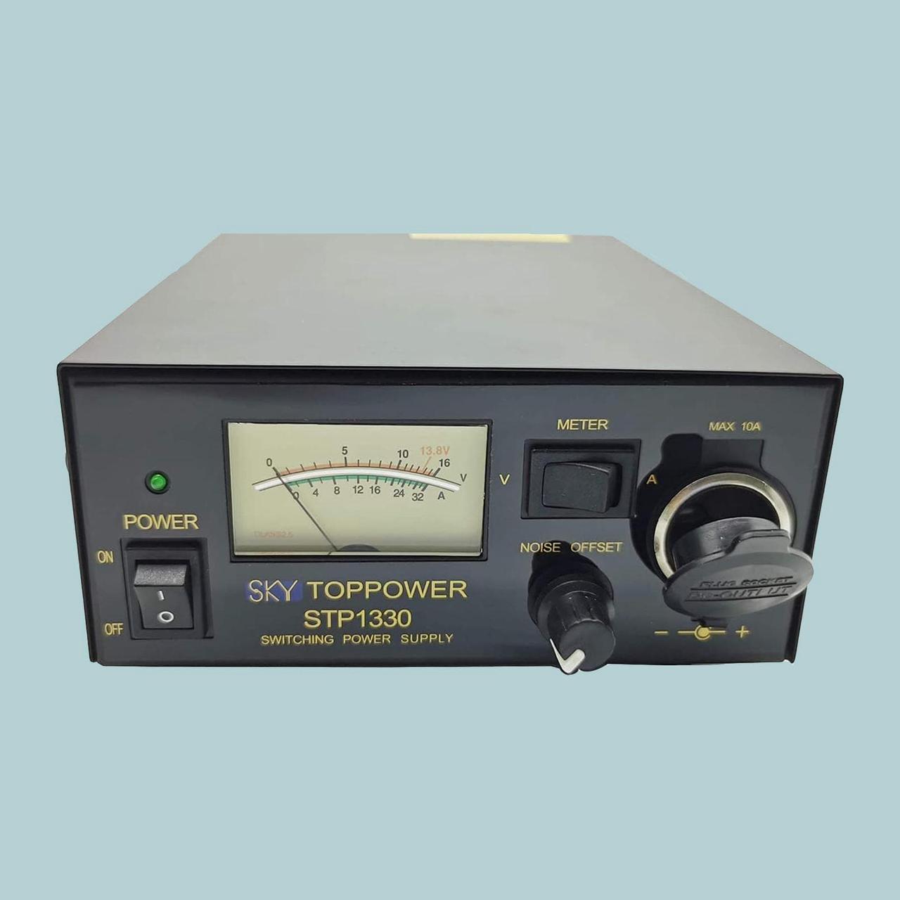 Alt view image 3 of 6 - Analog DC Regulated Switching Power Supply 13.8V Fixed Output Designed for Communication Equipment 30A- with Noise Offset, 12V Car Cigarette Lighter Socket, Ideal for Powering Ham Radio and Amplifiers