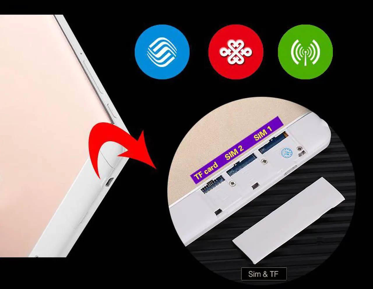 Alt view image 4 of 7 - 10.1""Inch Octa Core 4G+64G Android 7.0 WiFi Tablet PC Dual SIM Dual Camera Rear 8.0MP IPS Bluetooth MTK6592 3G WiFi Call Phone Tablet Gifts