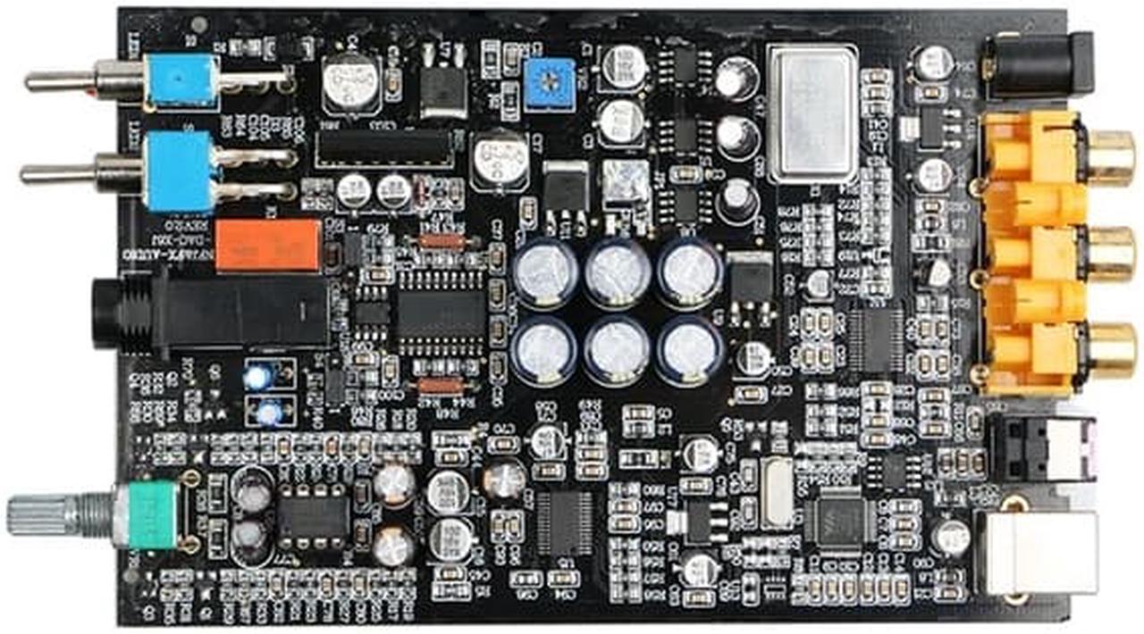 Alt view image 6 of 6 - FX-Audio DAC-X6 Mini HiFi 2.0 Digital Audio Decoder DAC Input USB/Coaxial/Optical Output RCA/Headphone Amp 24Bit/96KHz DC12V