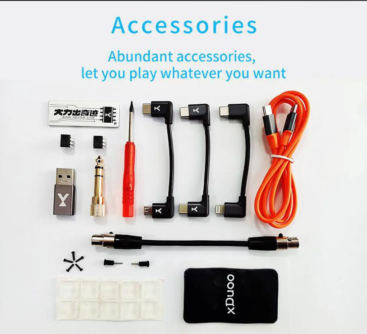 Alt view image 5 of 6 - XDUOO XD05 BAL USB DAC ES9038Q2M *2 Decoder Bluetooth 5.0 APTX LDAC 32Bit 768KHz DSD Headphone Amplifier AMP XMOS XU208