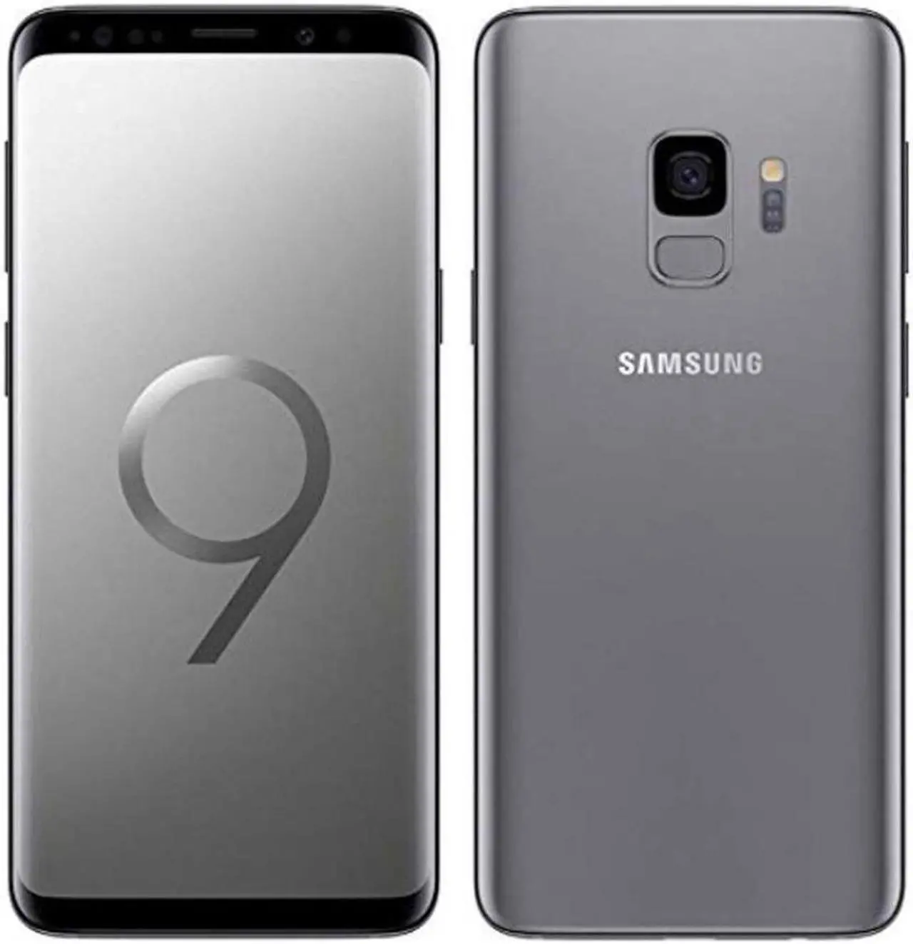 Main image of Samsung Galaxy S9 64GB Unlocked 5.8'' AMOLED Smartphone 4GB Titanium Grey