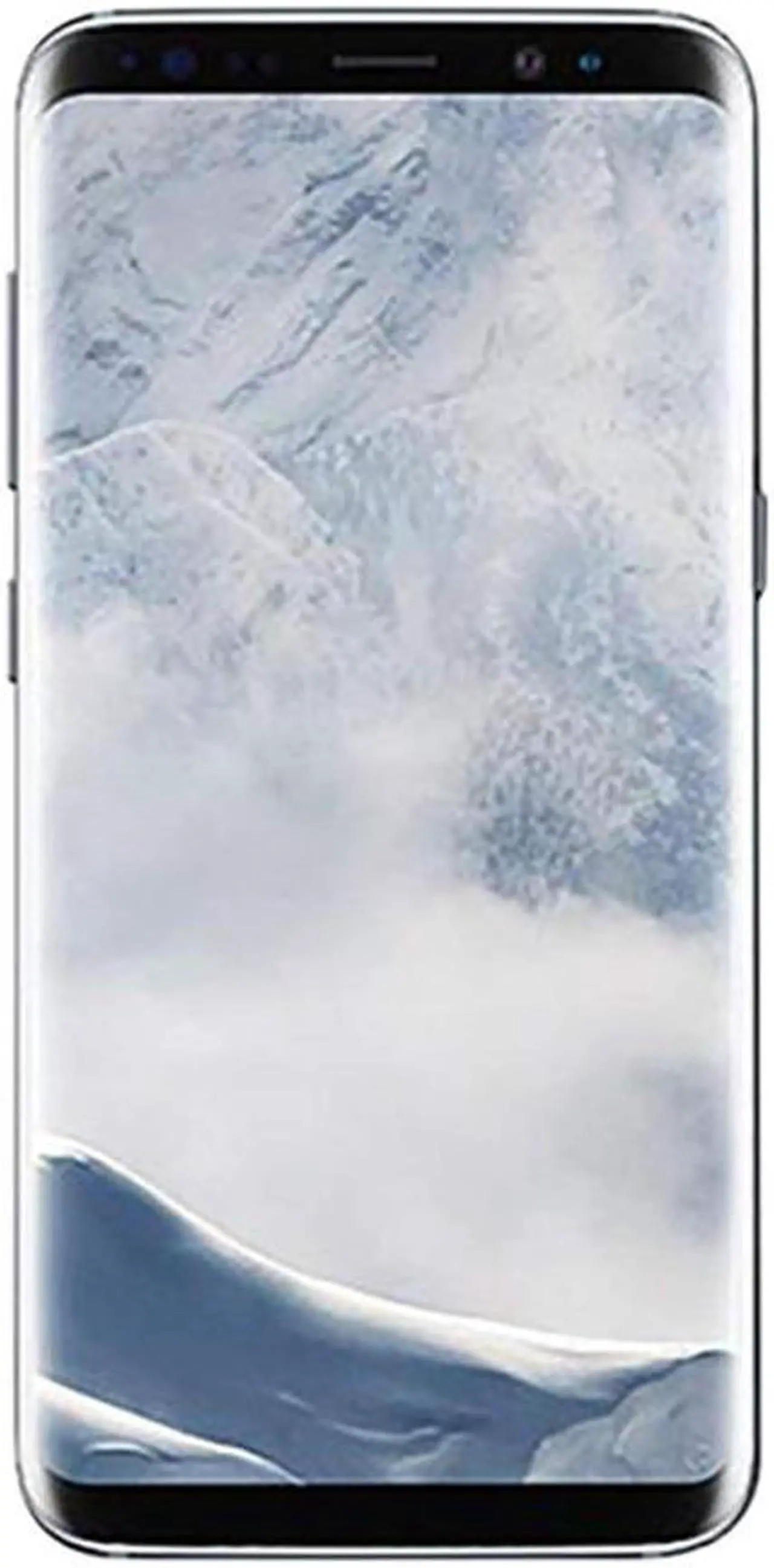 Main image of Samsung Galaxy S8+ 64GB Unlocked 6.2'' AMOLED Smartphone 4GB Arctic Silver