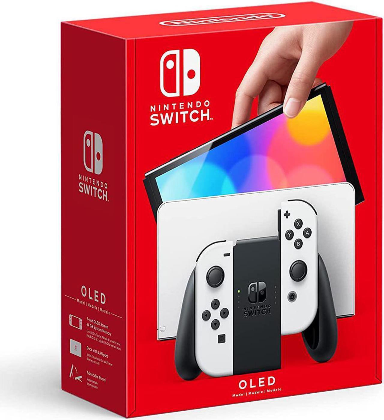 Main image of Nintendo Switch Console - OLED Model with White Joy-Con
