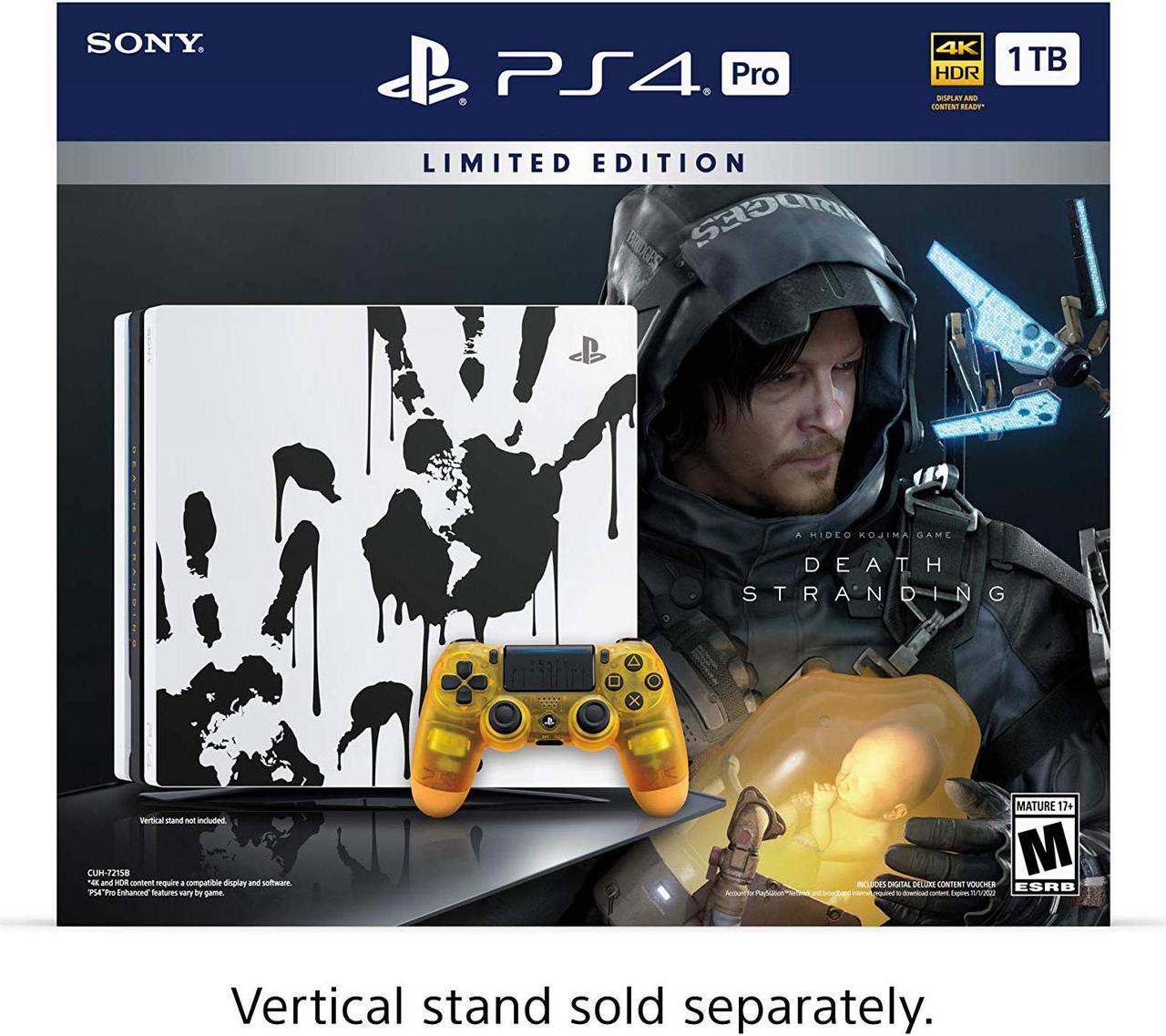 Main image of PlayStation 4 Pro 1TB Limited Edition Console - Death Stranding Bundle