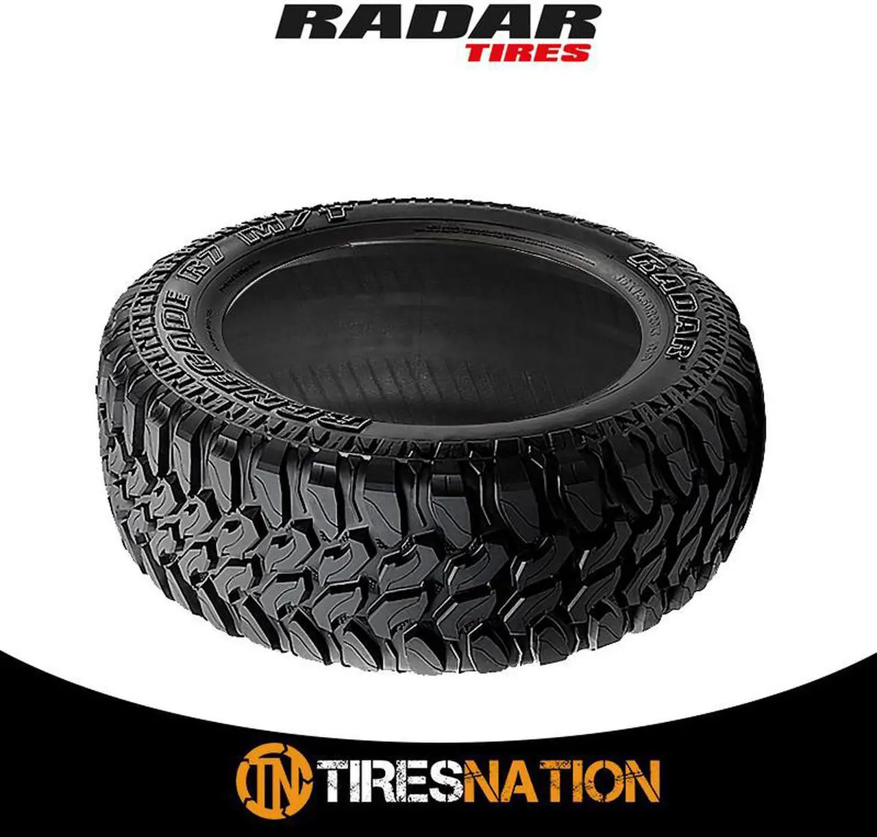 Alt view image 5 of 13 - 1 New Radar Renegade R-7 M/T LT245/75R16 E 120/116Q OWL  Tires