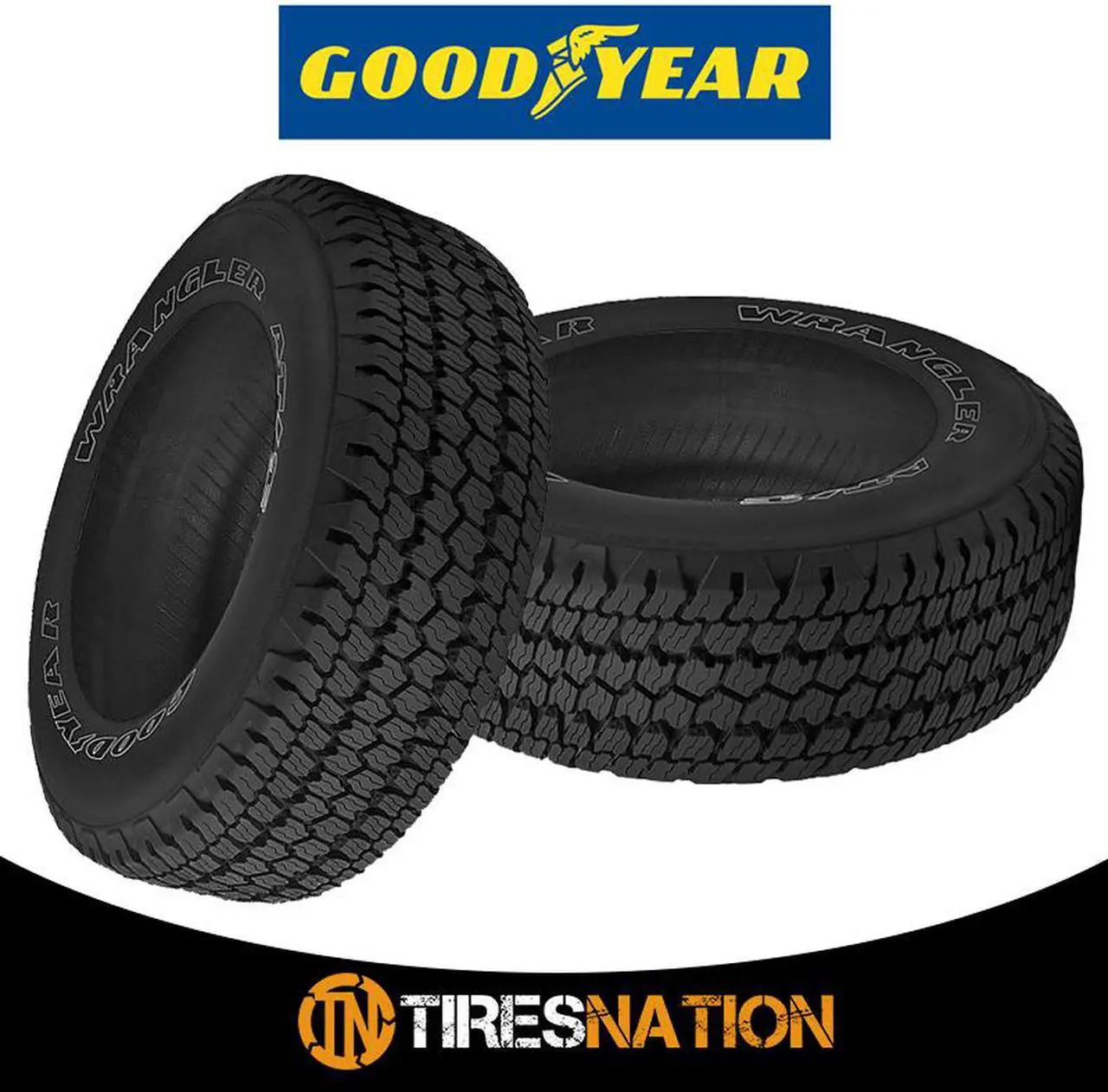 Alt view image 2 of 14 - 1 New P265/70R17  Goodyear Wrangler ATS  265 70 17 Tire