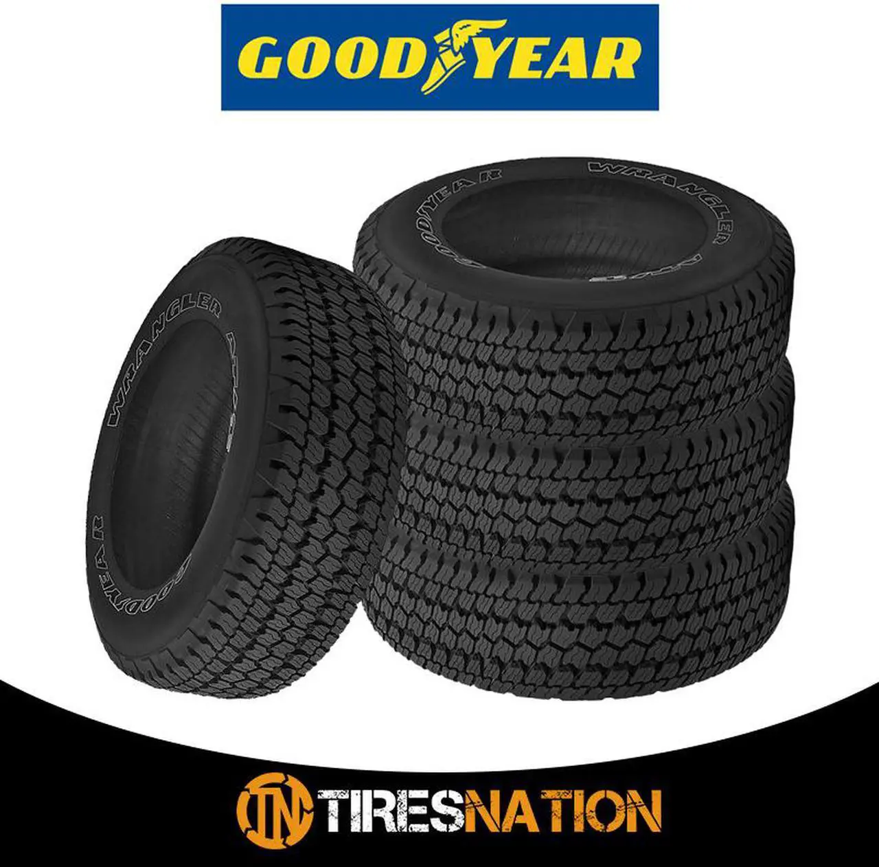 Alt view image 3 of 14 - 1 New P265/70R17  Goodyear Wrangler ATS  265 70 17 Tire