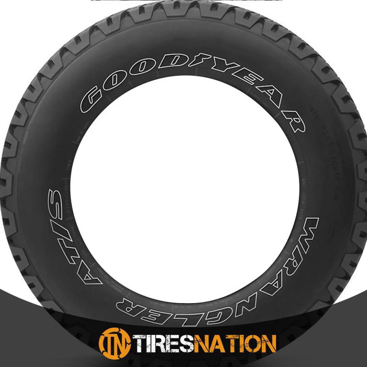 Alt view image 5 of 14 - 1 New P265/70R17  Goodyear Wrangler ATS  265 70 17 Tire