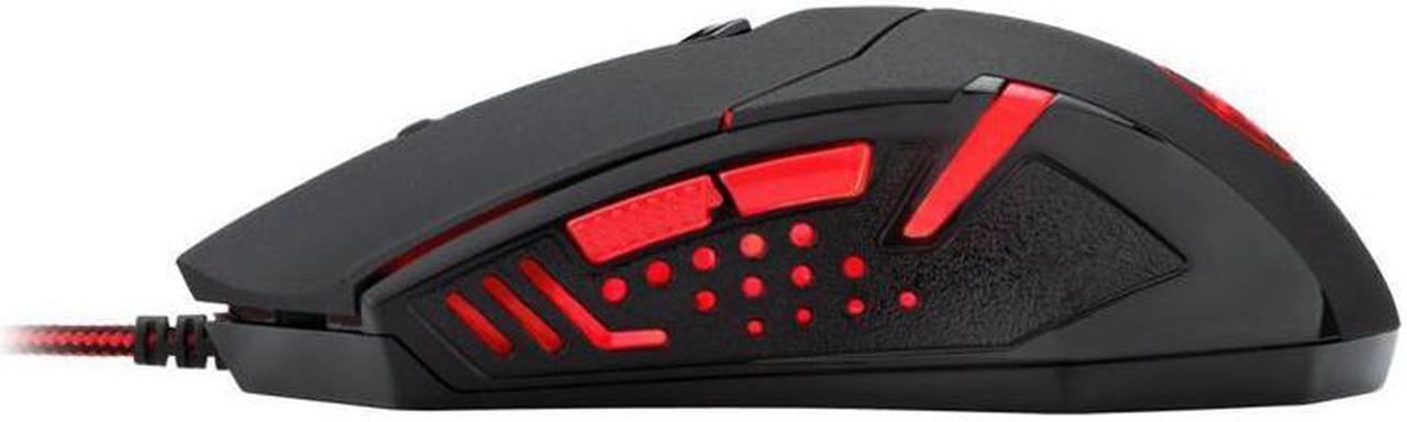 Alt view image 3 of 7 - Redragon Perdition 16400 DPI High Precision Programmable Laser Gaming Mouse for PC, MMO, 18 Programmable Buttons, Weight Tuning Cartridge, 12 Side Buttons, 5 programmable user profiles (WHITE)