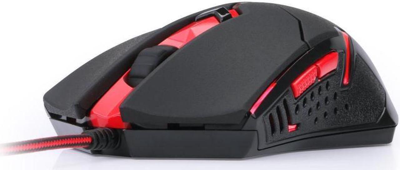 Alt view image 4 of 7 - Redragon Perdition 16400 DPI High Precision Programmable Laser Gaming Mouse for PC, MMO, 18 Programmable Buttons, Weight Tuning Cartridge, 12 Side Buttons, 5 programmable user profiles (WHITE)