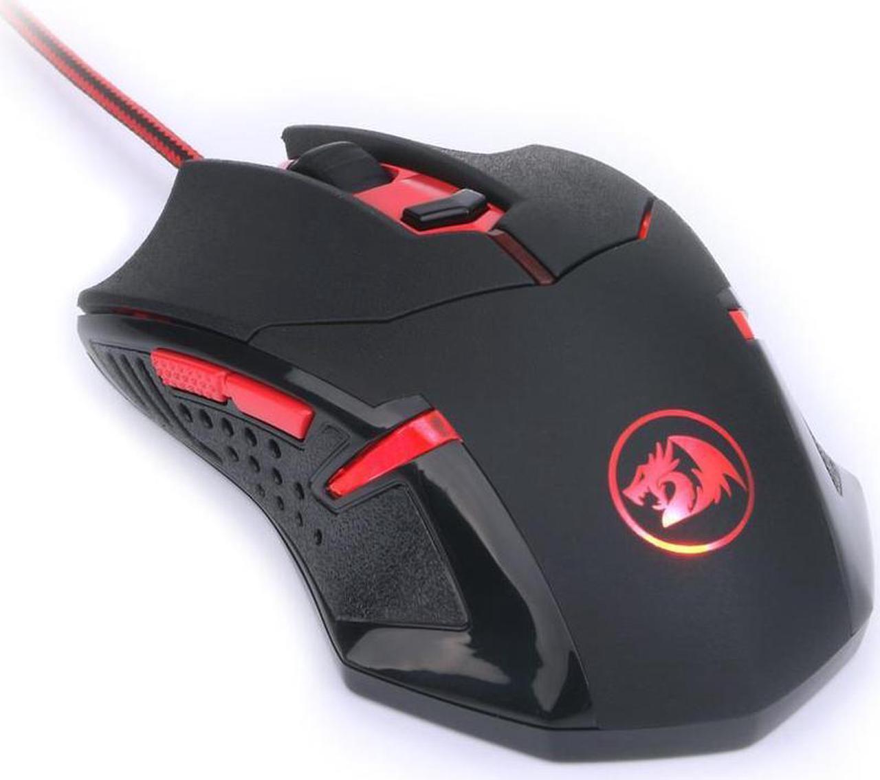 Alt view image 6 of 7 - Redragon Perdition 16400 DPI High Precision Programmable Laser Gaming Mouse for PC, MMO, 18 Programmable Buttons, Weight Tuning Cartridge, 12 Side Buttons, 5 programmable user profiles (WHITE)