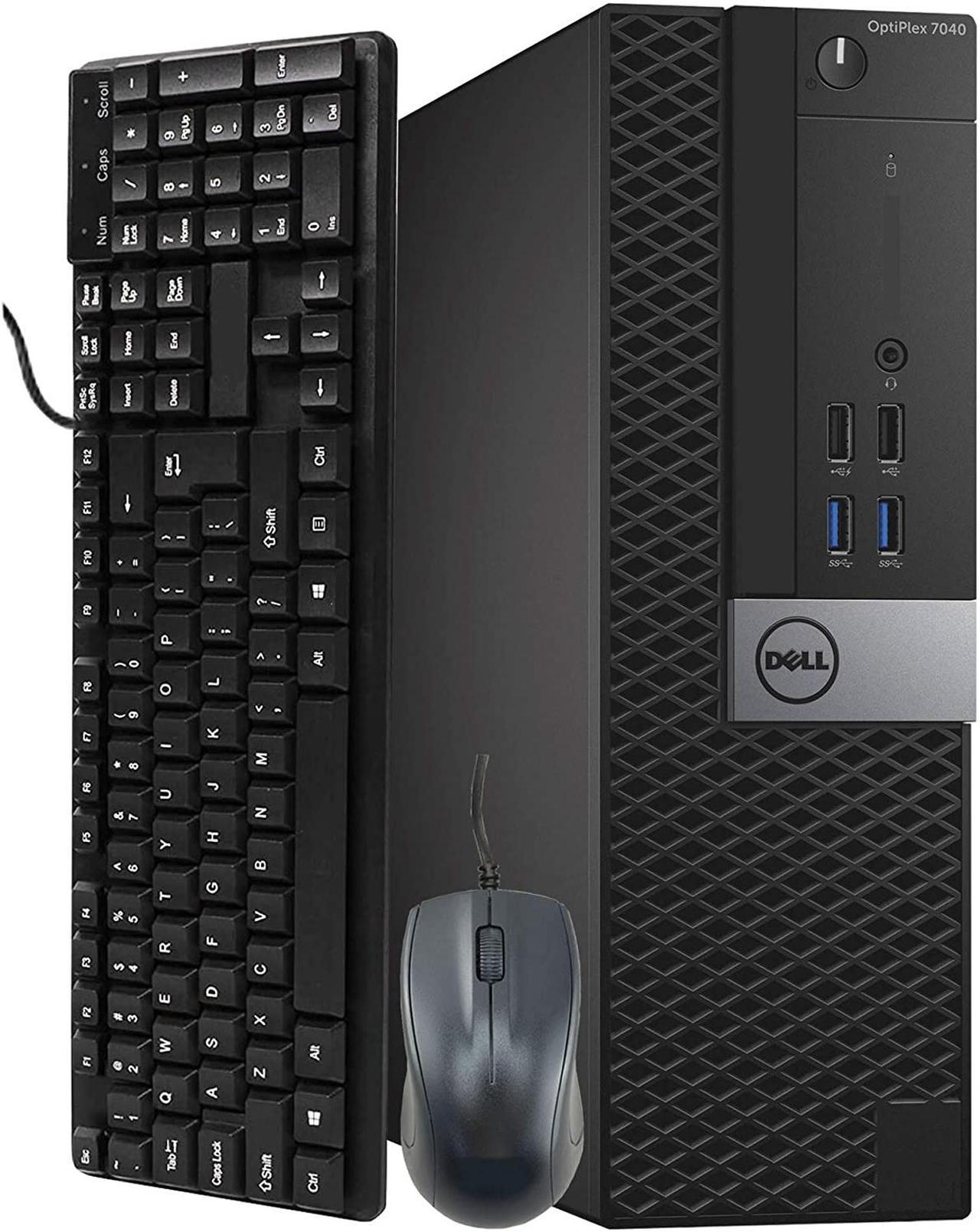 Dell OptiPlex 7040 SFF Computer Desktop PC, Intel Core i5 6500 3.2GHz Processor, 32GB Ram, 1TB SSD, BTO Wireless Keyboard & Mouse, Wifi | Bluetooth, HDMI, Windows 10 Professional (Renewed)