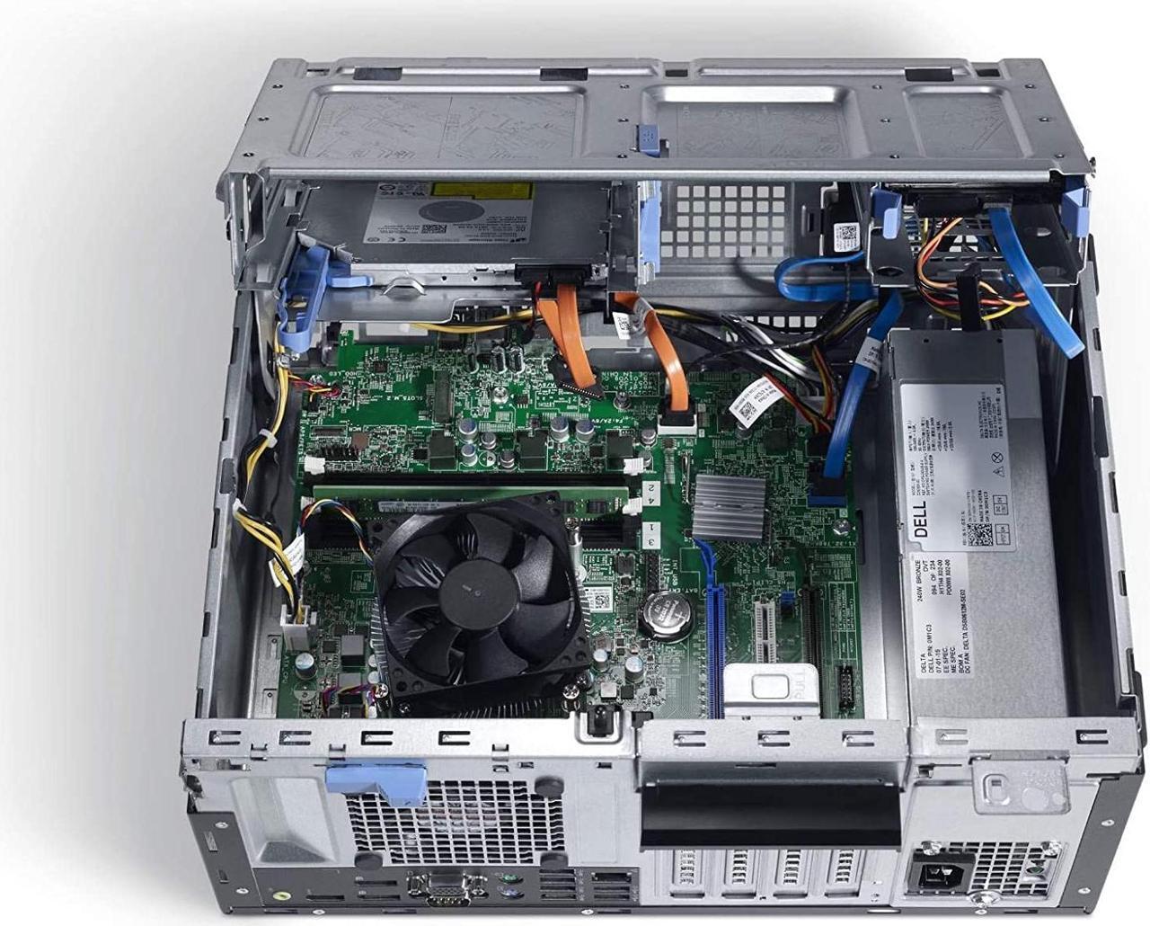 Alt view image 5 of 6 - Dell OptiPlex Tower Desktop Computer PC, Intel Core i5 6500, 3.2GHz Processor, 16GB Ram, 256GB M.2 SSD + 2TB Hard Drive, Nvidia GT 1030 2GB DDR5, WiFi & Bluetooth, Windows 10 Pro