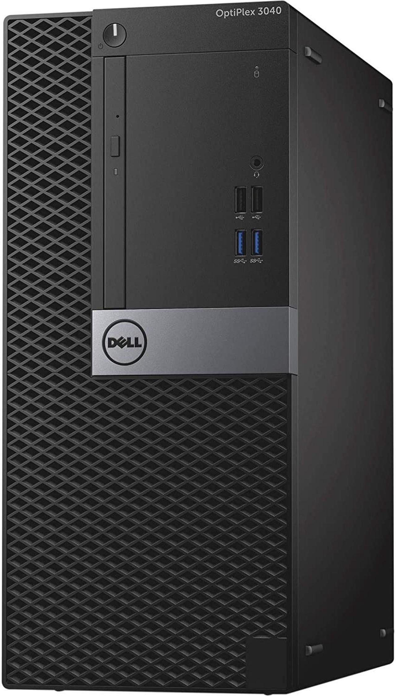 Main image of Dell OptiPlex Tower Desktop Computer PC, Intel Core i5 6500, 3.2GHz Processor, 16GB Ram, 256GB M.2 SSD + 2TB Hard Drive, Nvidia GT 1030 2GB DDR5, WiFi & Bluetooth, Windows 10 Pro