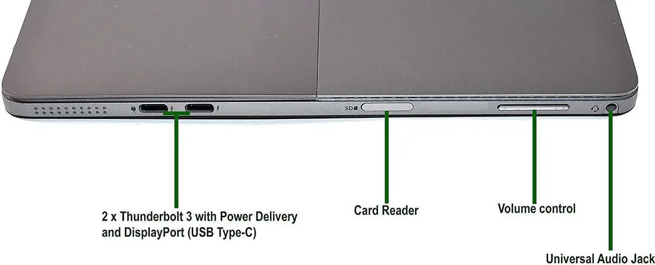 Alt view image 5 of 6 - Dell Newest 10th Gen Latitude 7210 Tablet 2-in-1 PC, Intel Core i7 1016U Processor, 16GB Ram, 256GB Solid,Keyboard Dual Camera, WiFi & Bluetooth, USB 3.1 Gen 1, Type C Port, Win 10 Pro (Renewed)
