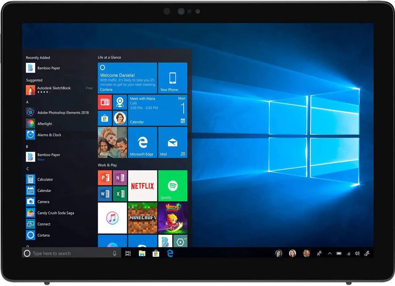 Alt view image 3 of 6 - Dell Newest 10th Gen Latitude 7210 Tablet 2-in-1 PC, Intel Core i7 1016U Processor, 16GB Ram, 256GB Solid,Keyboard Dual Camera, WiFi & Bluetooth, USB 3.1 Gen 1, Type C Port, Win 10 Pro (Renewed)