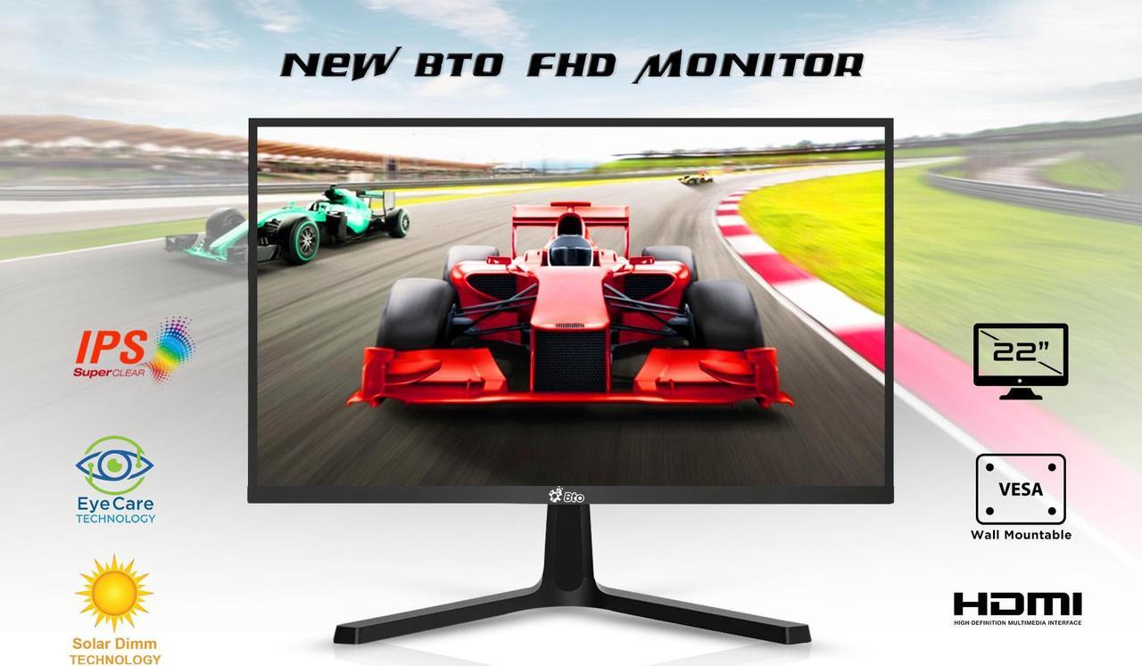 Alt view image 7 of 7 - BTO RGB Gaming Desktop Computer PC, Intel Core i5 7th Gen, 16GB DDR4 Ram, 512GB SSD, NVIDIA GeForce GT 1030 GDDR5, HDMI, RGB Set, 22 Inch Monitor, Windows 10 Pro (Refurbished)