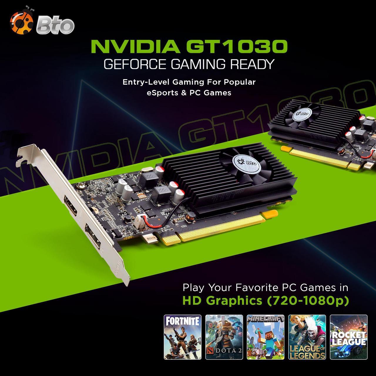 Alt view image 6 of 7 - HP Gaming Desktop PC Bundled with BTO RGB Premium Upgrades - Intel Core i7-6700 6th Gen. 16GB DDR4 Ram, 512GB SSD, NVIDIA GeForce GT 1030, 22 Inch Monitor, RGB Set, Windows 10
 (Renewed)