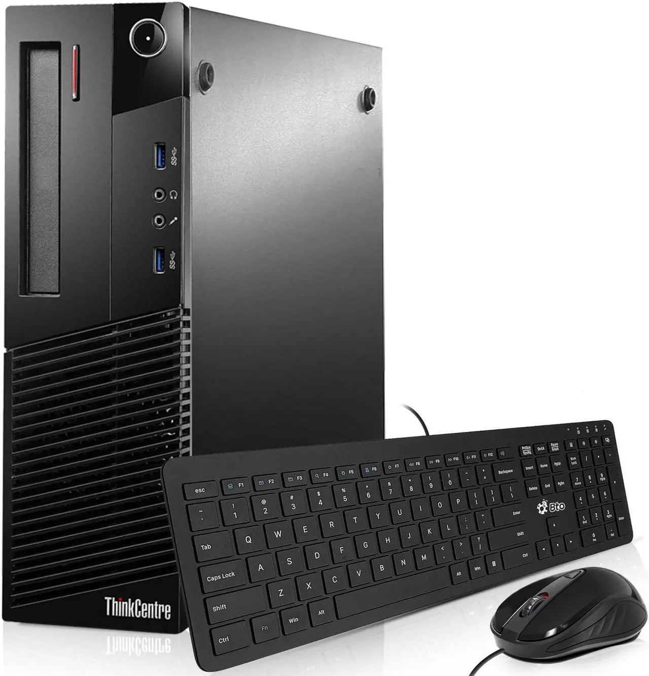Main image of Lenovo ThinkCentre M83/M93 Desktop Computer PC, Intel Quad Core i5-4570 upto 3.60GHz, 8GB DDR3 Ram, 1TB HDD, Wi-Fi, BTO Keyboard & Mouse, Windows 11 Professional (Renewed)