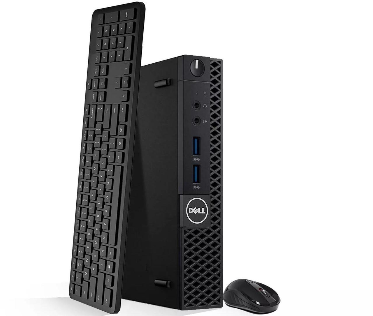 Main image of Dell OptiPlex 3040 Tiny Desktop PC, Intel Quad Core i5-6500 6th Gen. Processor up to 3.10 GHz, 8GB DDR4 Ram, 256GB SSD , Keyboard & Mouse, Built-in Wi-Fi, Windows 11 Professional (Renewed)